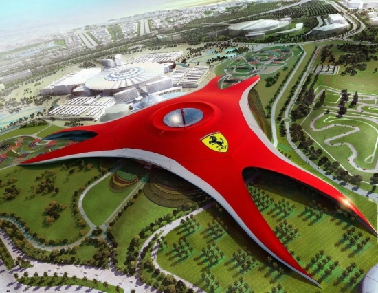 'Ferrari' tematiskais izklaides parks tagad atklāts arī Eiropā