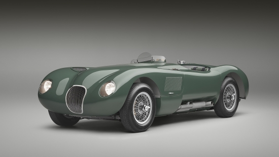 Jaguar C-type turpinājuma projekts parāda autosporta pagātni